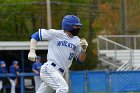 Baseball vs CGA  Wheaton College Baseball vs Coast Guard Academy during game one of the NEWMAC semi-finals playoffs. - (Photo by Keith Nordstrom) : Wheaton, baseball, NEWMAC